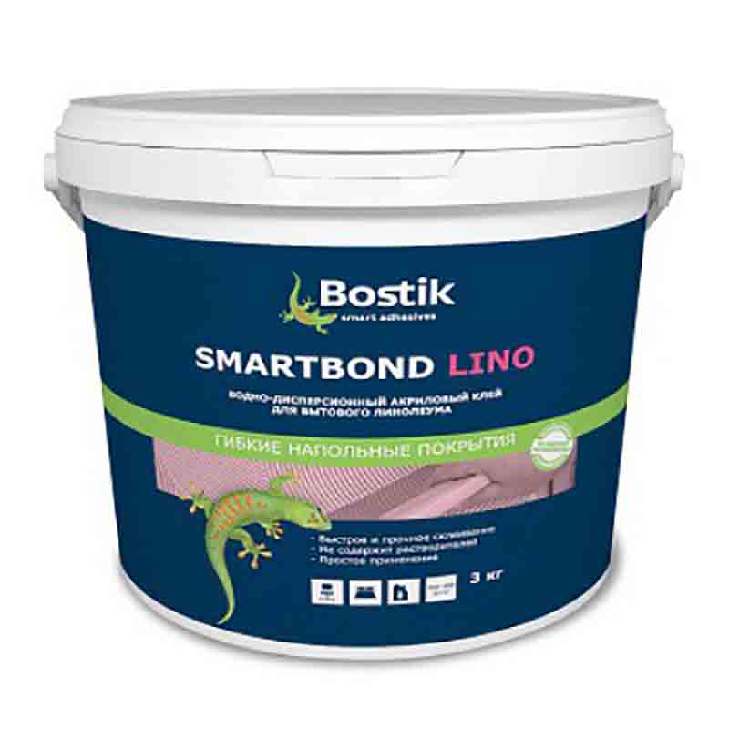Клей д/бытового линолеума SMARTBOND LINO 6кг