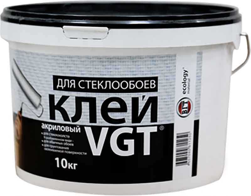 Клей ВГТ для стеклообоев, акрил, 10кг