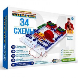 Электронный конструктор «34 схемы» 5+