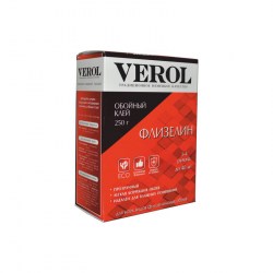 Клей обойный Verol Флизелин + ПВА  250г., 1*20