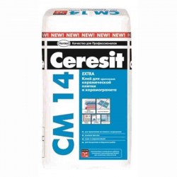 Клей "CERESIT" СМ-14 (5кг.) для керам. плитки и керамогран.  д/нар. и внутр. работ (4)